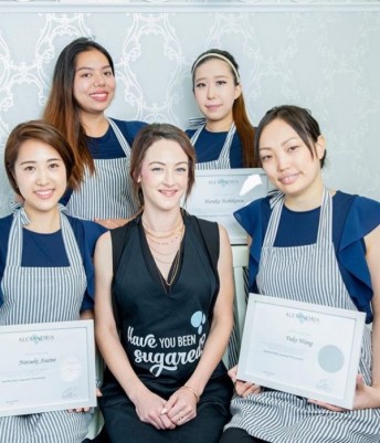 Salon images Sugaring Certificate with Brienne